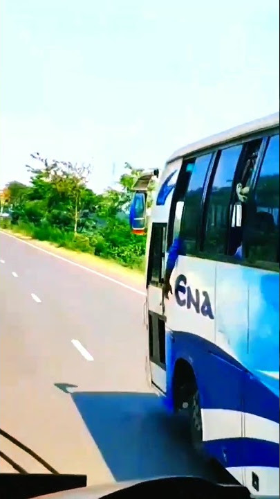 HANIF VS ENA BUS RACE short #shorts #youtubeshorts #viral #buslover #busrace #hanif #ena