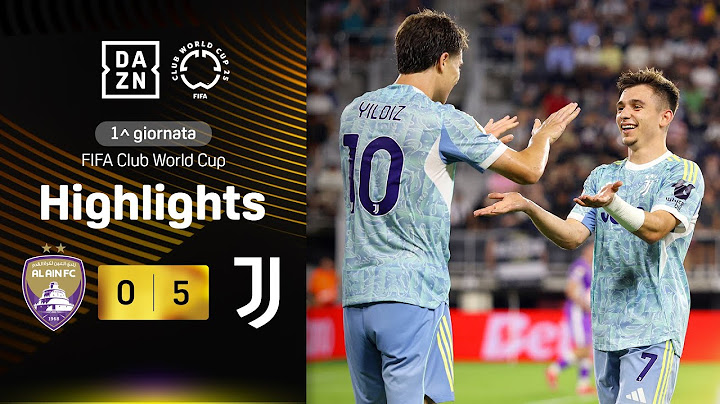 KOLO MUANI e CONCEICAO super, brilla YILDIZ: Al Ain-Juventus 0-5 | FIFACWC | DAZN Highlights