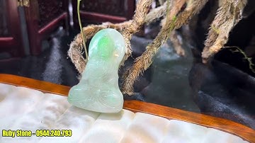 A Di Đà phật ngọc Cẩm thạch Myanmar