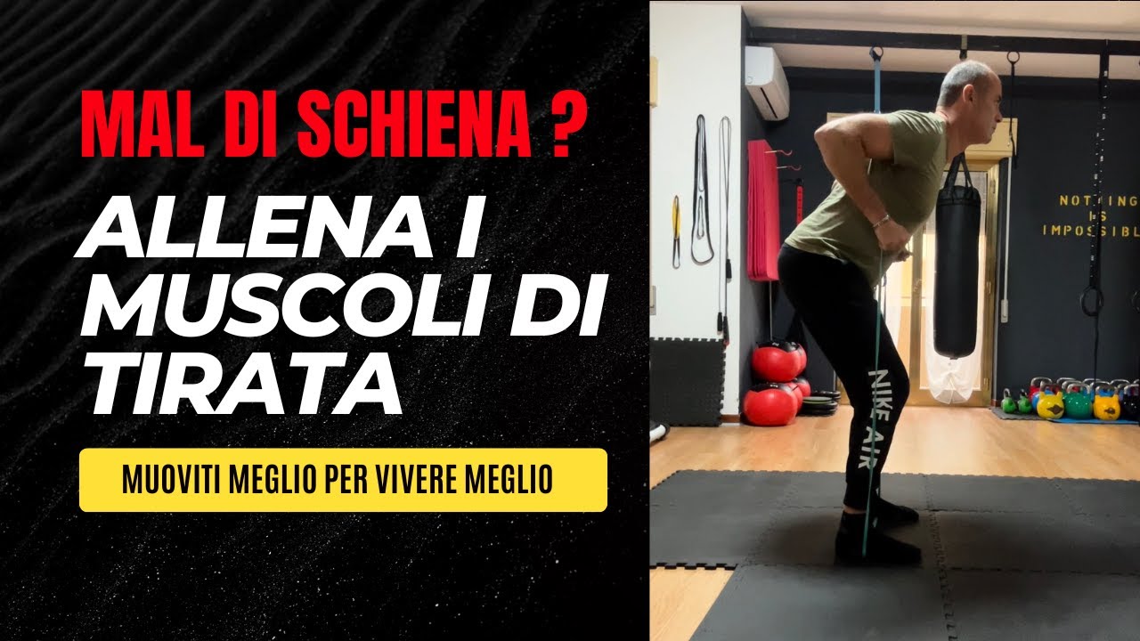 Muscoli di tirata... Ottimi per alleviare i problemi alla schiena ...