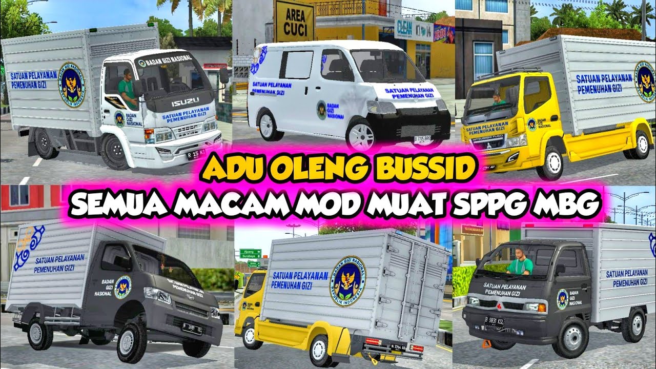 MAKAN BANG.🤣 K0MPILASI ADU OLENG BUSSID SEMUA MOD MOBIL MBG VIRAL || AUTO MABUK‼️🔥