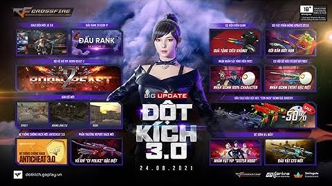 Hướng dẫn Cập nhật Game CF phiên bản giao diện 3.0 24/08/2021 CFVN
