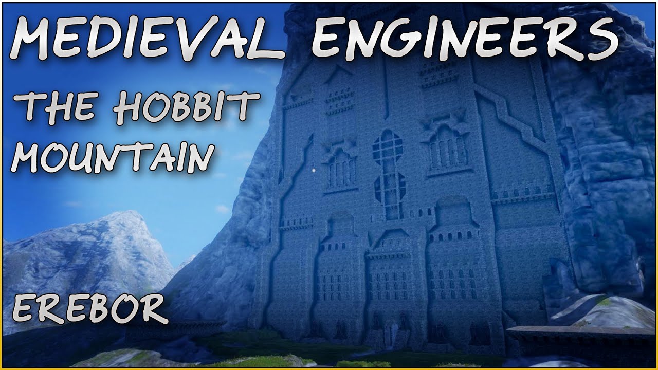 Medieval Engineers Erebor The Lonely Mountain The Hobbit Mountain Steam Workshop World