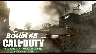 Call of Duty: Modern Warfare Remastered Bölüm #5 - Savaş Domuzu isimli bir tank