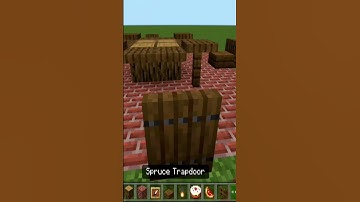 Picnic table #minecraft #shorts #youtubeshorts