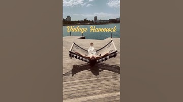 Full tutorial on my channel 🖤 #macrame #macramedecor #hammock #diyprojects