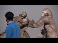 Godzilla vs Kong if they were small