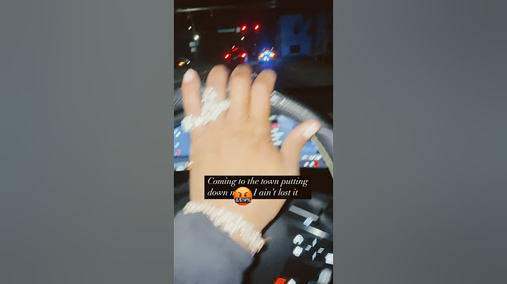 Lil Baby Starts Speeding His Car While Behind The Police 😂😂😂