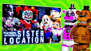 React to SML Movie: Sister Location REACT with Freddy and Funtime Freddy!