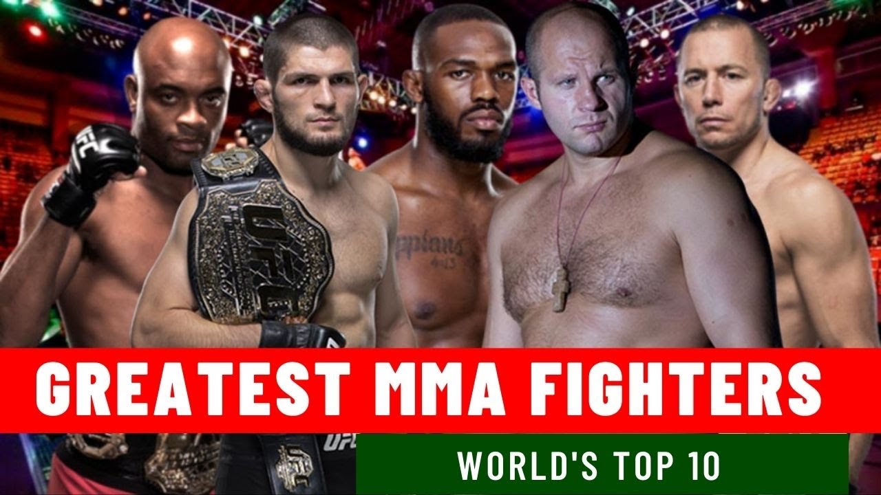 Ranking the greatest MMA fighters of all time