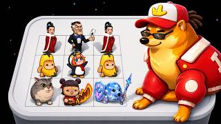 What The Dog Doin 🐶 Merge Dogs Animal Evolution Shield Dogs Monster Battle Gameplay Challenge! screenshot 4
