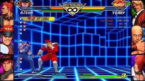 CAPCOM FIGHTING COLLECTION 2 bison paint the fence variation