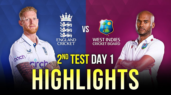 England v West Indies Highlights - Day 1 _ Rothesay Test 2024 Atkinson Takes 4