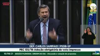 Carlos Sampaio Voto impresso