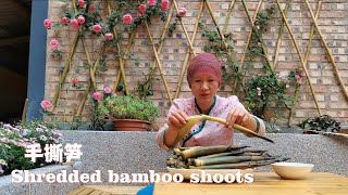 How to Cook Bamboo Shoots|Muslim Chinese Food | BEST Chinese halal food recipes|煮手撕笋要好吃记得放这些配料