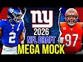 New York Giants 2026 MEGA MOCK Draft! | Final Edition