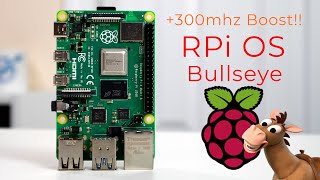 all new raspberry pi os bullseye is awesome! clocked at 1.8ghz!!!