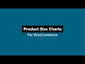 Product Size Chart for WooCommerce