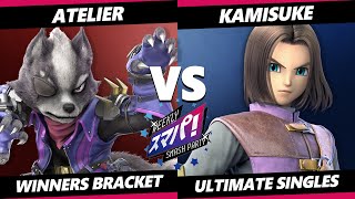 Sumapa 89 - Atelier (Wolf) Vs. Kamisuke (Hero) Smash Ultimate - SSBU