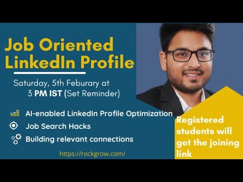LinkedIn Profile Optimization Training - YouTube
