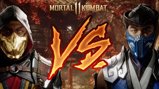 Scorpion vs SubZero (To The Death) Mortal Kombat 11