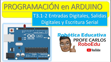 Curso Arduino desde cero. Programa 3.1 Lectura de 2 Botones por monitor Serial y Salida Digital