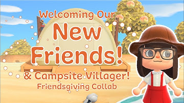 Moving villagers in and Campsite Reveal! - ACNH Let