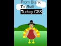 From Blank to Built - Turkey CSS