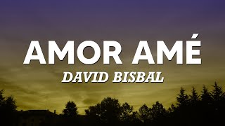 David Bisbal - Amor Amé (Letra/Lyrics) 💙💙 Resimi
