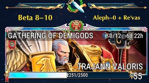 Trajann LRE, Beta 8-10, Aleph-Null + Re