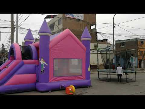 Video: Trampolín Inflable: Características De Los Trampolines-castillos Al Aire Libre Happy Hop, BestWay Y Sus Certificados De Calidad