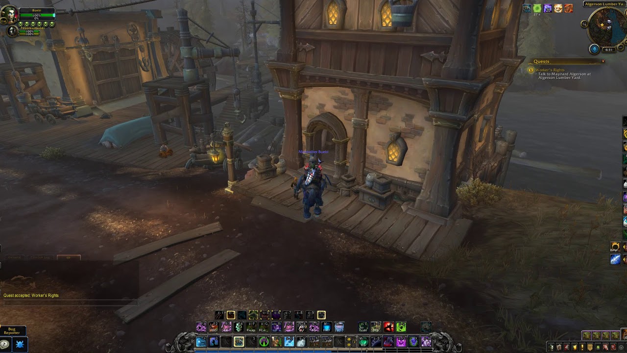 WoW quest - Worker's Rights