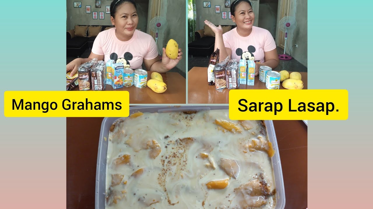 Paano gumawa ng Mango Grahams..Simply+Creamy+Masarap. YouTube