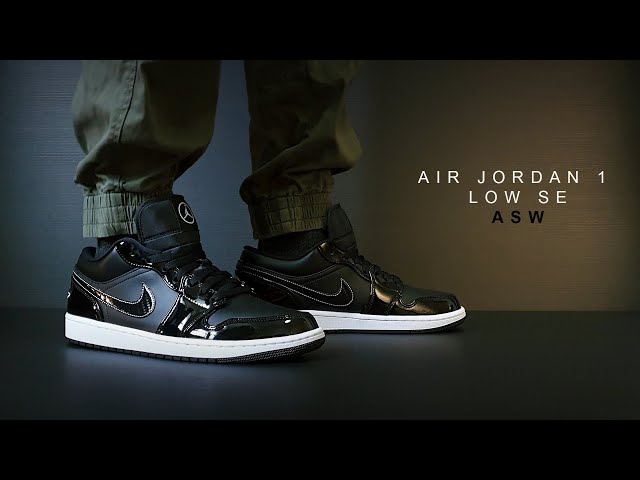air jordan 1 low se asw black