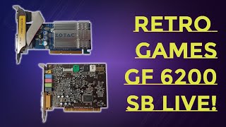 GeForce 6200 + SB Live! OEM Retro Gaming Combo