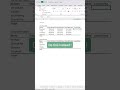 You are summing numbers wrong in Excel! #excel #excelshortcuts #exceltips #autosum