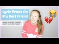 Best 25+ Lyric text prank ideas on Pinterest Lyric prank text songs,
Lyric pranks and Song