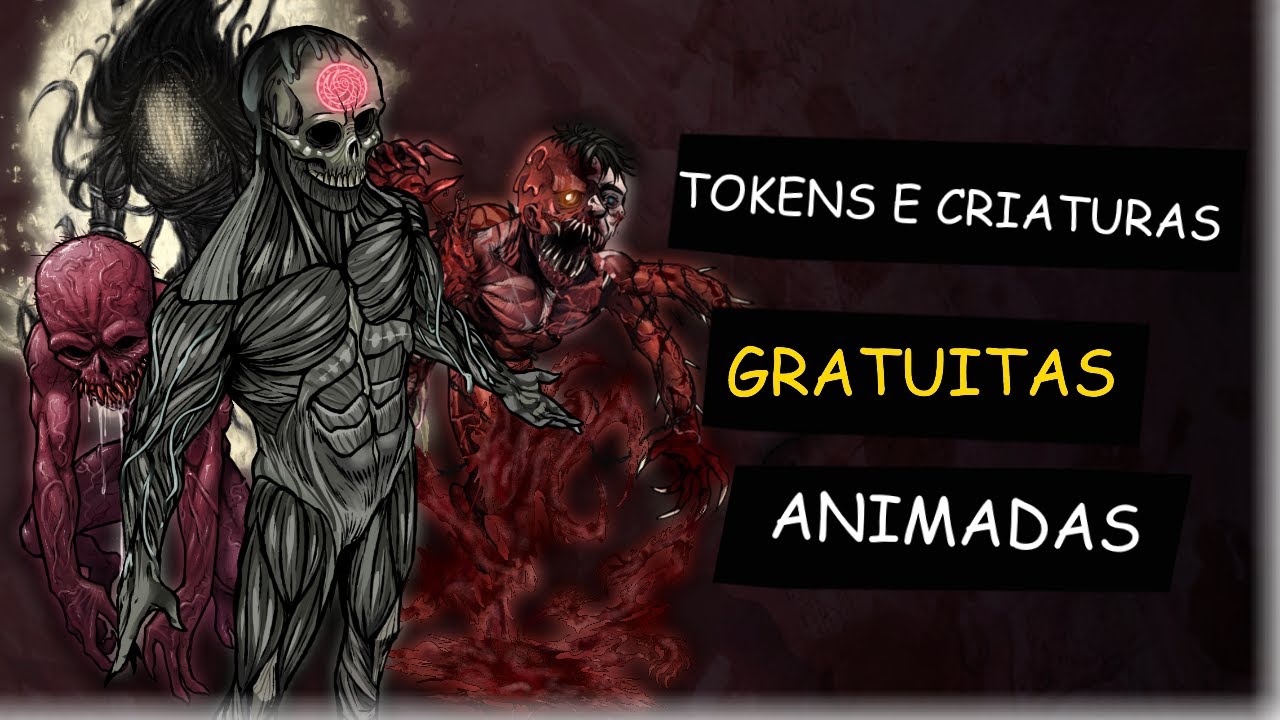 TOKENS de GRAÇA para ORDEM PARANORMAL
