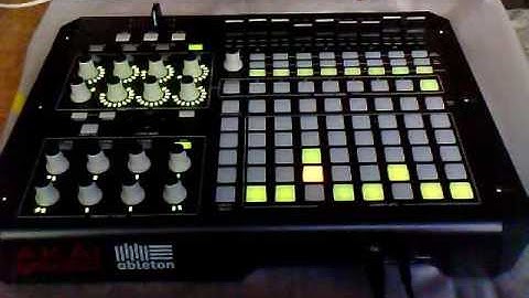 Its First touch with AKAI APC 40