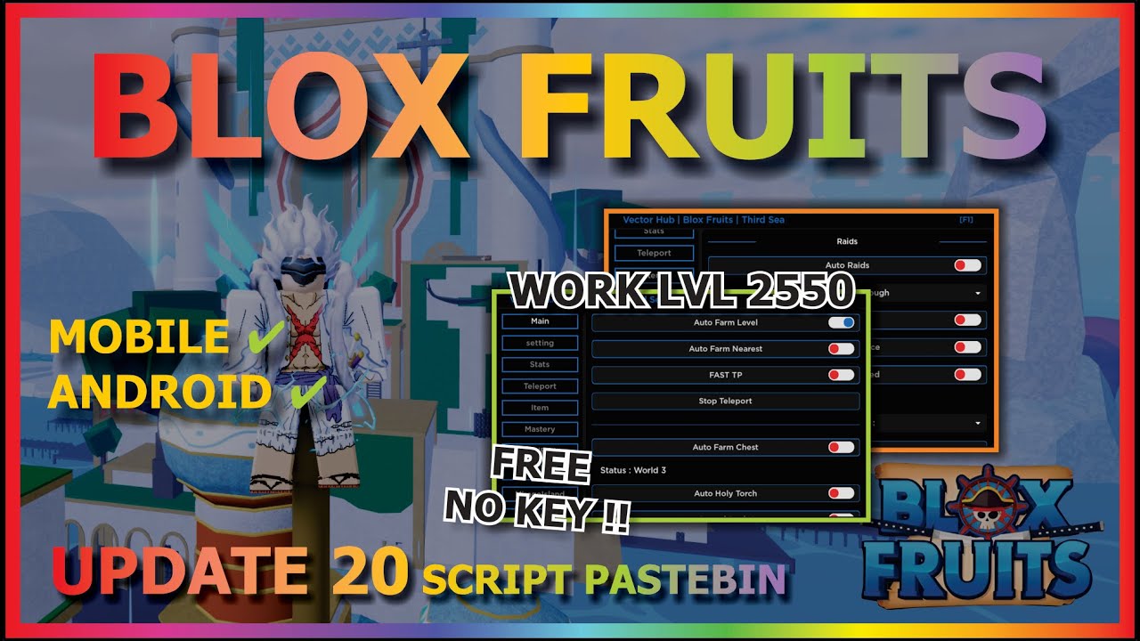 Script Blox Fruits APK 1.0 (Update 20, Latest Version) for Android