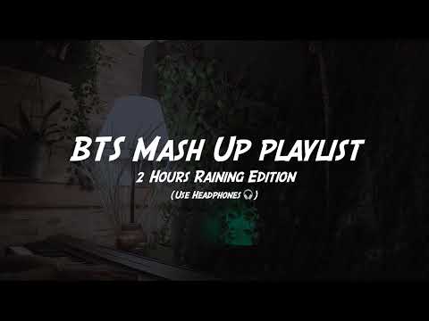 2 Hours BTS piano playlist with rain 🌧 | Study and relax