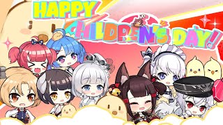 Azur Lane The Happy Dorm - Happy International Childrens Day