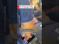 Child stuck in drain ditch after leg falls through gap