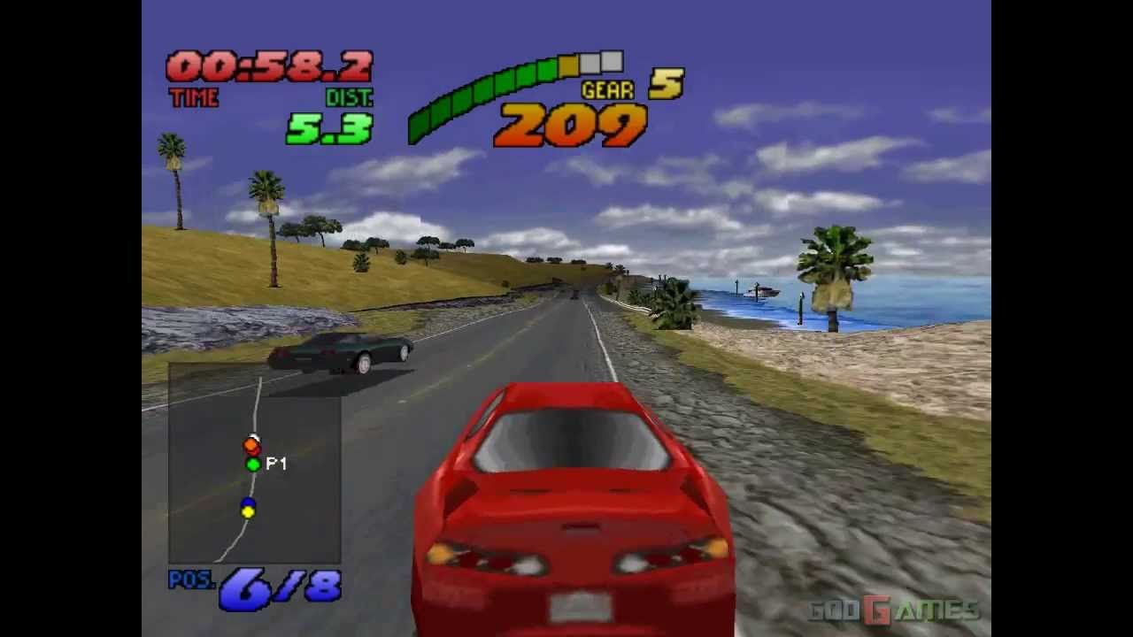 The Need for Speed - Gameplay PSX / PS1 / PS One / HD 720P (Epsxe) 