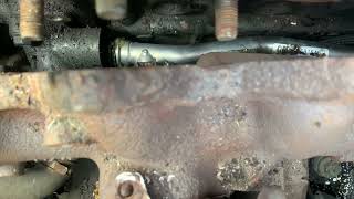Vauxhall 1.7 cdti coolant leak #vauxhall #zafira #opel #diesel #leak
