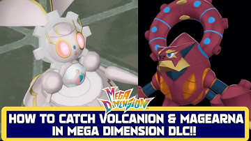 HOW TO CATCH VOLCANION & MAGEARNA IN MEGA DIMENSION DLC!! - Tutorials