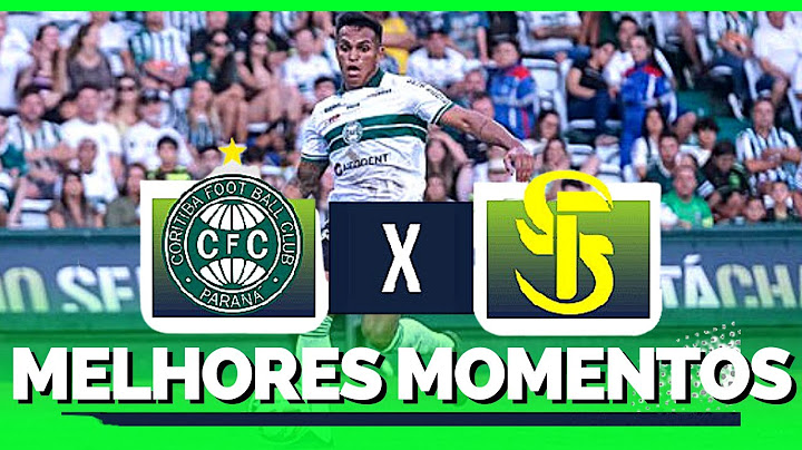 CORITIBA X SÃO JOSEENSE MELHORES MOMENTOS - 2 TEMPO