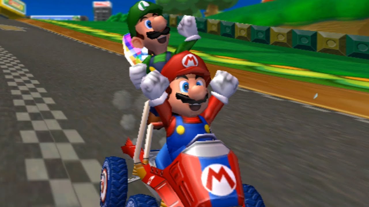 Mario Kart: Double Dash - 150cc Mushroom Cup (Mario & Luigi Gameplay)
