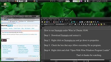 How To Run Nestopia Through Wine Ubuntu 10.04